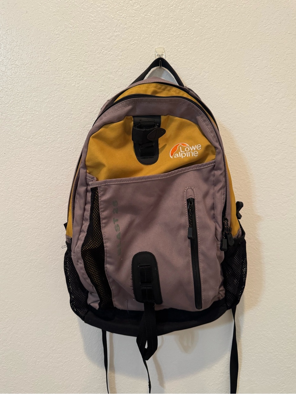 Lowe Alpine Daypack Backpack Yellow and Gray